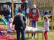 Čarodějnické odpoledne s rodiči na školní zahradě